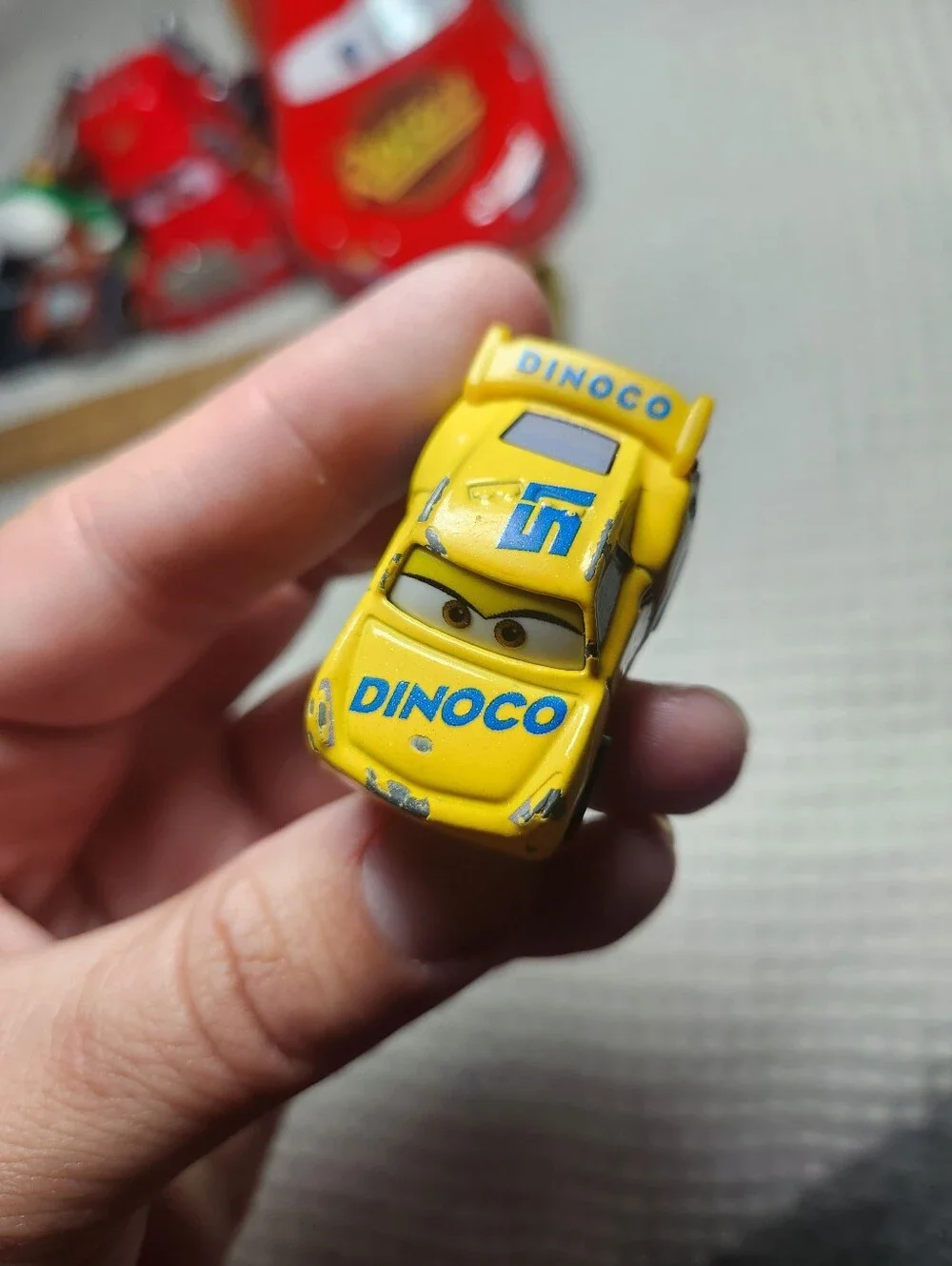 Lightning McQueen and Friends Mini Vehicle Toy Set - Some Flaws-  8 Cars